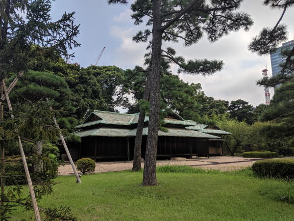 A photo taken at the Imperial Palace, Tōkyō.