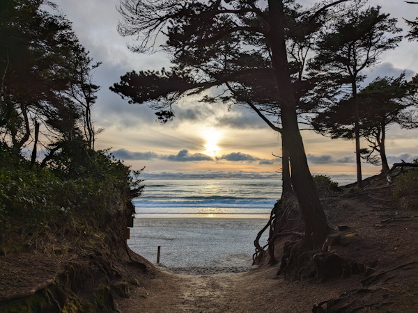 A photo taken in Gleneden Beach, Oregon.