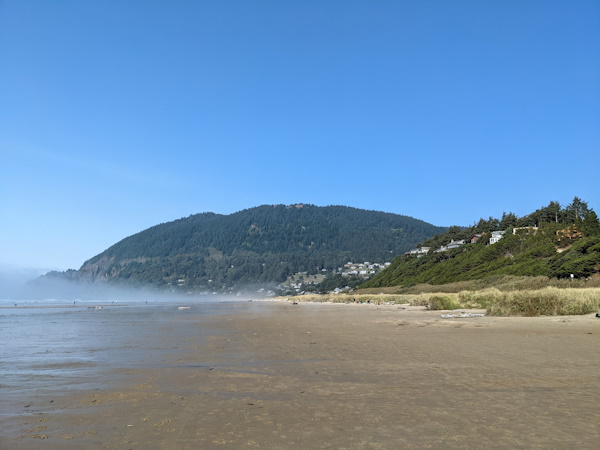 A photo taken in Manzanita, Oregon.